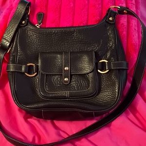 Etienne Aigner Black Leather Purse